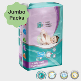 INNHJ-HUB-001 MODEL WHOLESALE NEWBORN MINI MIDI MAXI JUNIOR EXTRA LARGE FLEXIBLE UNISEX PREMIUM ABSORBENT DIAPERS